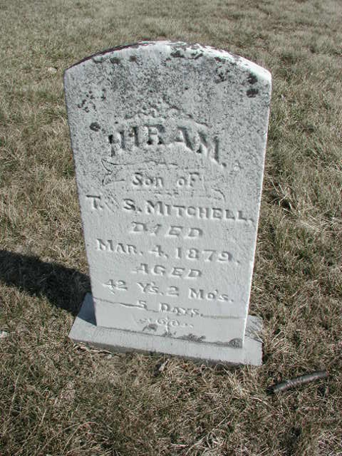 Hiram Mitchell M-R cem 