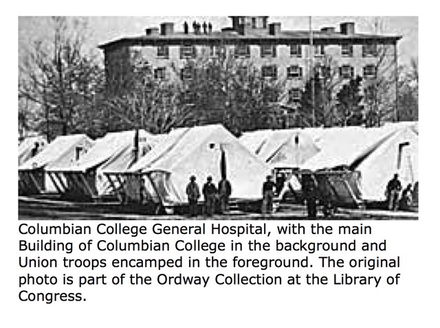 Columbian College Hospital - civil war 