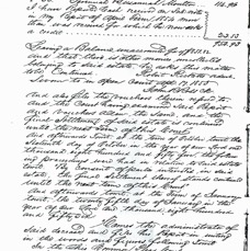Robt Ricketts Estate Papers 1 bot 