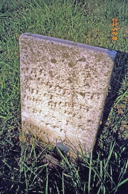 Mary Goodner tombstone